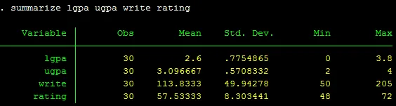Hồi quy khoảng - stata Hồi quy khoảng - stata